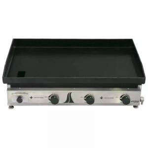 CHAPA A GAS INOX 80CM VENANCIO